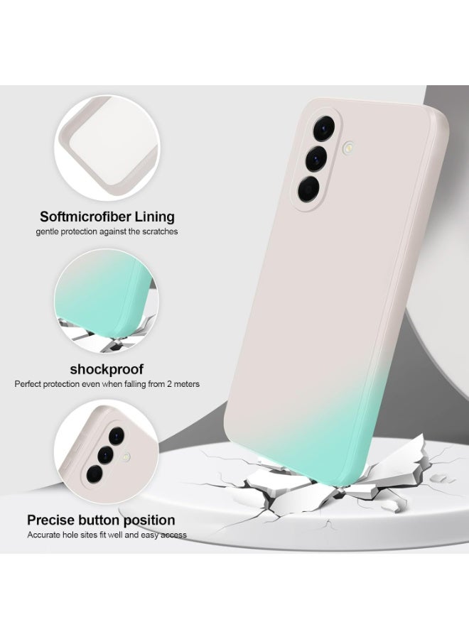 أغطية سيليكون ناعمة لهاتف سامسونج جالاكسي A56 بشاشة 6.7 بوصة 5G، [مقاومة عسكرية للسقوط] [بطانة من الألياف الدقيقة المضادة للخدوش] غطاء واقي من الصدمات رفيع لجالاكسي A56 (أبيض) - Image 3